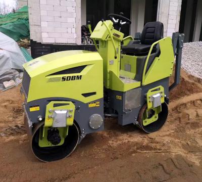奔馬小型壓路機土方壓實、溝槽回填施工案例